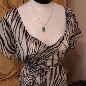 Women HIGHNESS Sheer dress Animal print OverLay B10 dress skirt topper